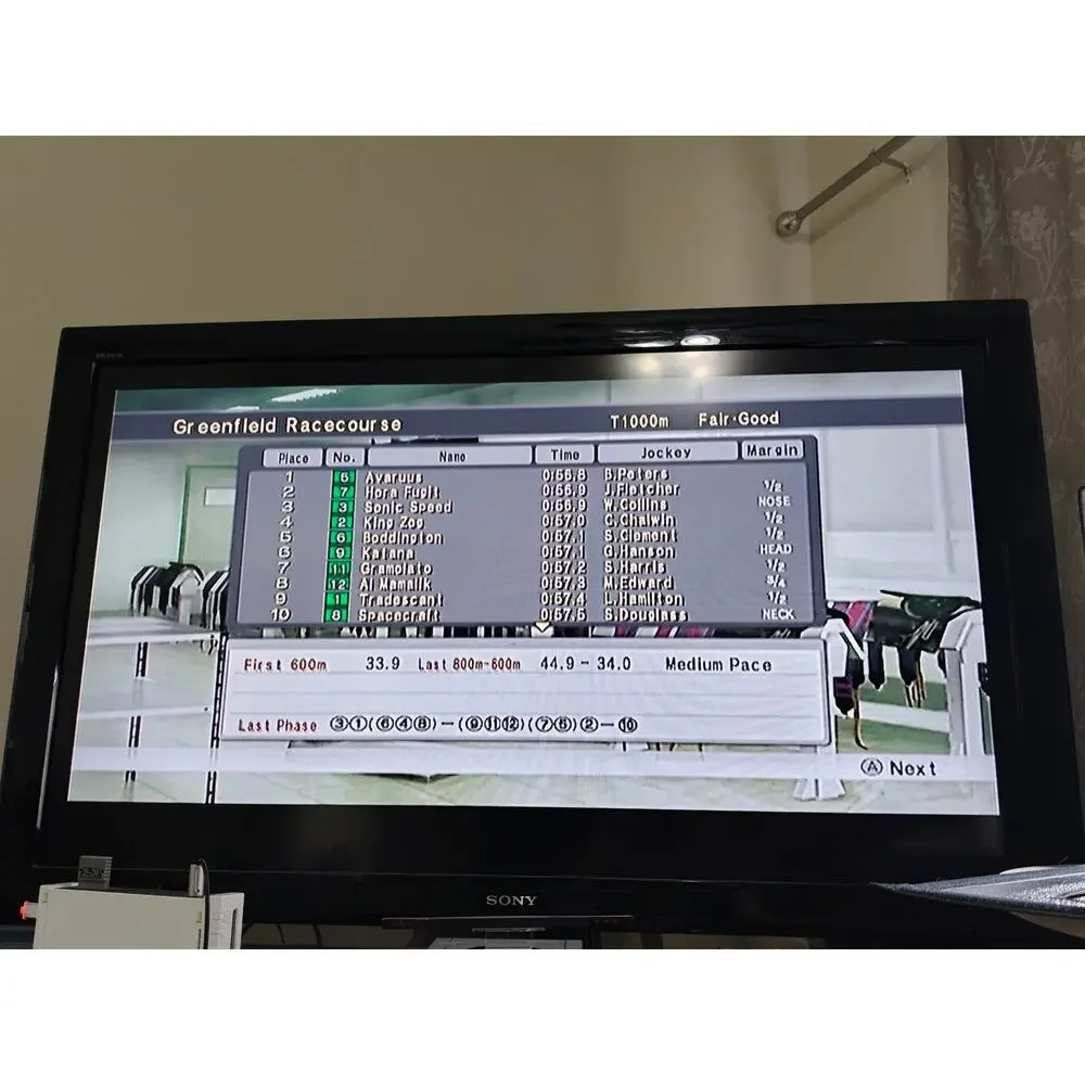 Champion Jockey G1 & Gallop Racer (Wii) Disc Tested